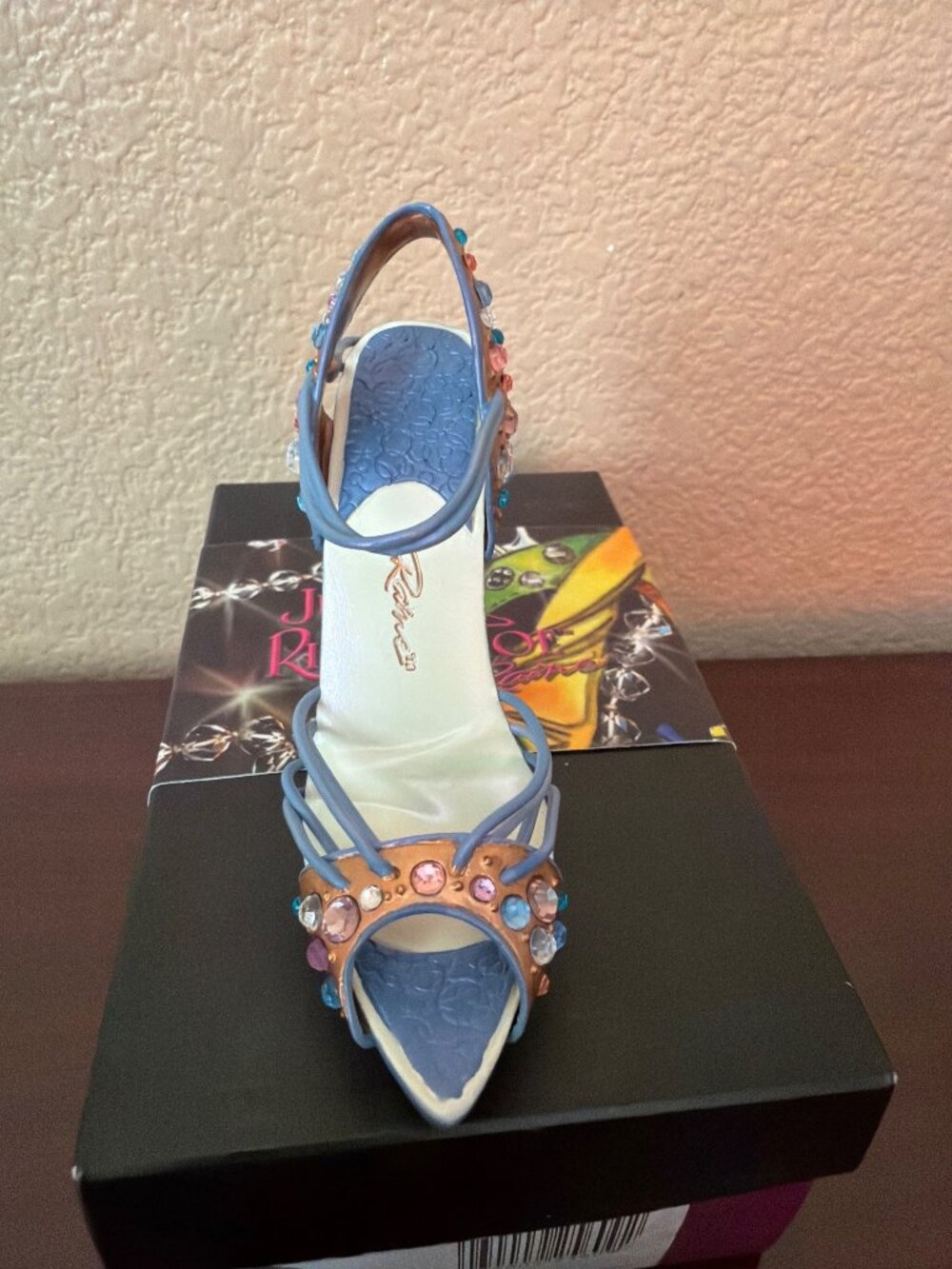 2006 Just the Right Shoe by Raine “Crystal Palace” Mini Shoe Figurine NEW - Picture 4 of 14